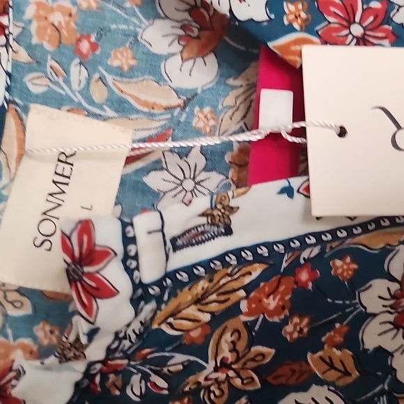 SONMER Vanessa Blouse BLUE - Picture 4 of 7